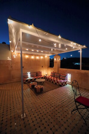 Terrasse sur le toit