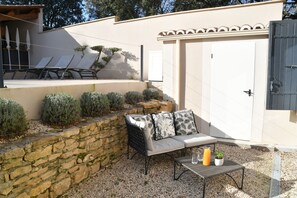 Terrace/patio - Chambre Dhôte en Provence (Piolenc)