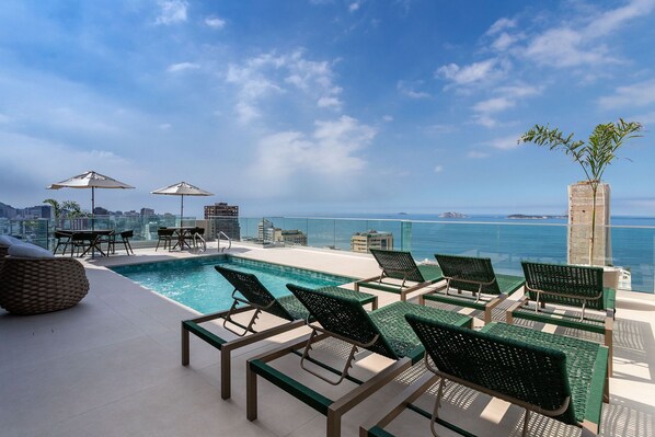 Pool - (1306) Apartamento 2 Suítes e Vista para o Cristo (Rio de Janeiro)