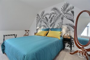 2 dormitorios, tabla de planchar con plancha, wifi gratis y ropa de cama