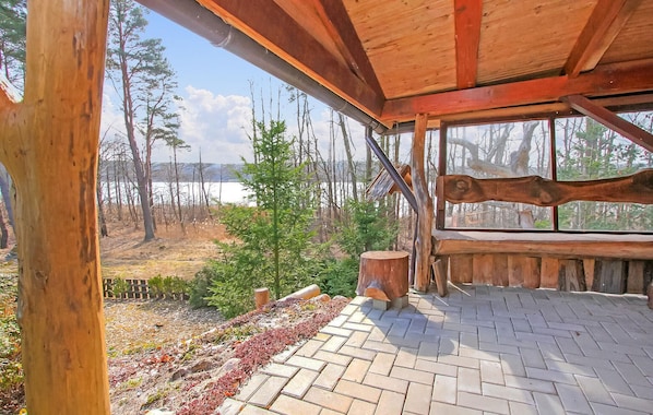 Terrace/patio - Ferienhaus Rheinsberg OT Kagar (Rheinsberg OT Kagar)