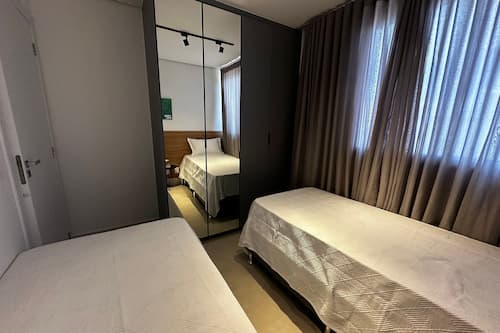 Departamento | 2 habitaciones, insonorización y tabla de planchar con plancha