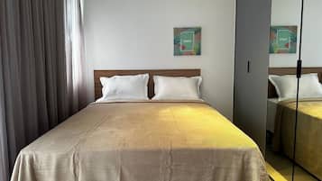 Apartamento | 2 quartos, quartos à prova de som, ferros/tábuas de passar roupa