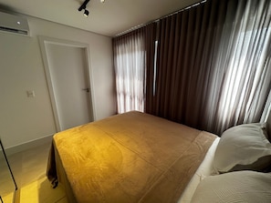 Apartment | 2 bedrooms, soundproofing, iron/ironing board, free WiFi - PARK SUL - Edifício Essence (Guará)