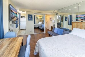 1 室のベッドルーム、アイロン / アイロン台、WiFi、ベッドシーツ