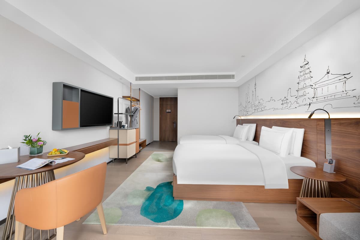 1 habitación, ropa de cama de alta calidad y cubrecamas