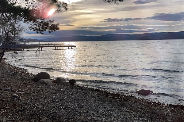 Sun-loungers, beach towels