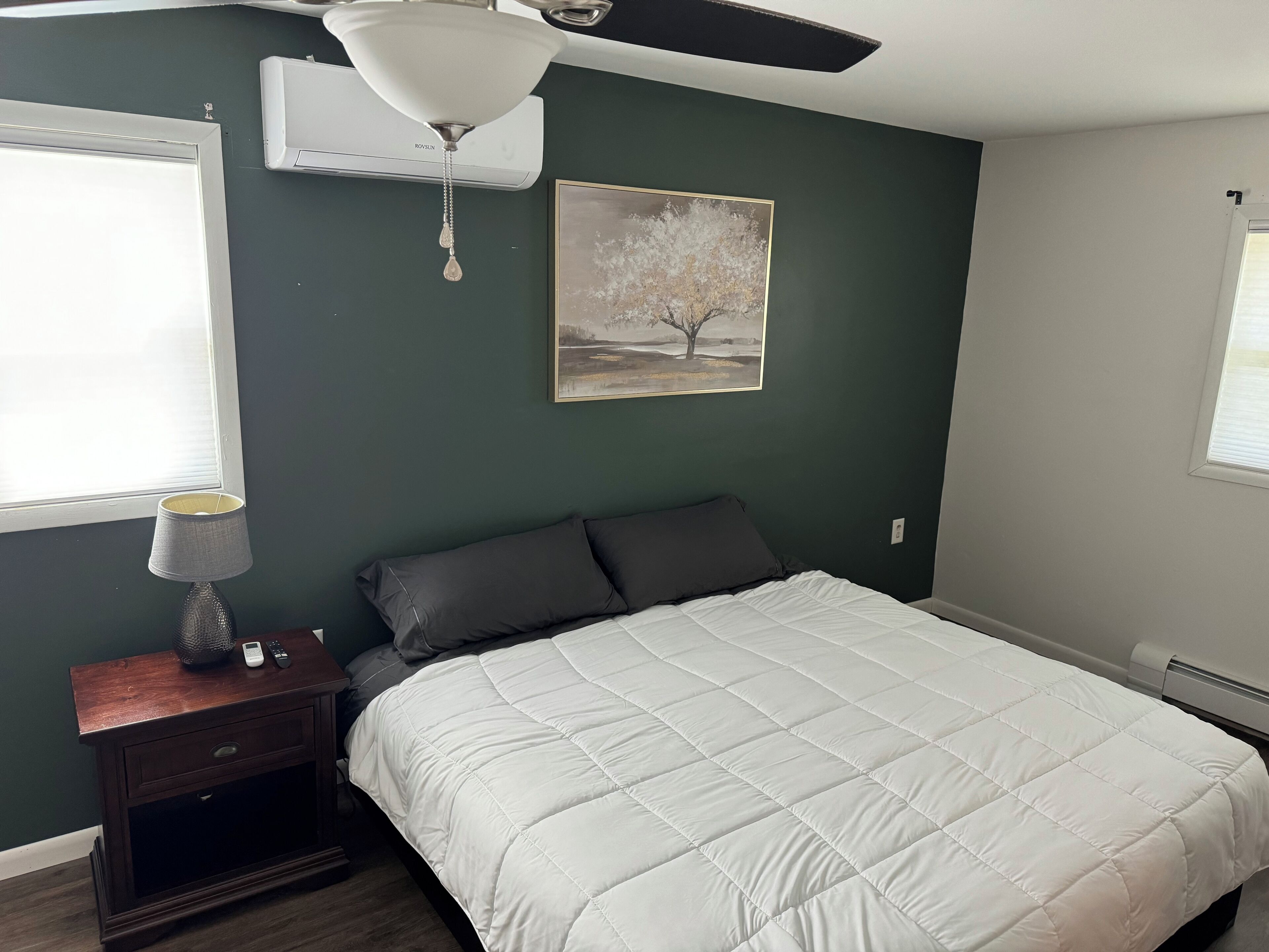 4 bedrooms, desk, iron/ironing board, WiFi