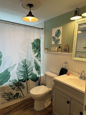 Hair dryer, towels, soap, shampoo - Cozy 4-season Cottage in Dowagiac, MI - 25 miles from Notre Dame & St. Joseph’s (Dowagiac)