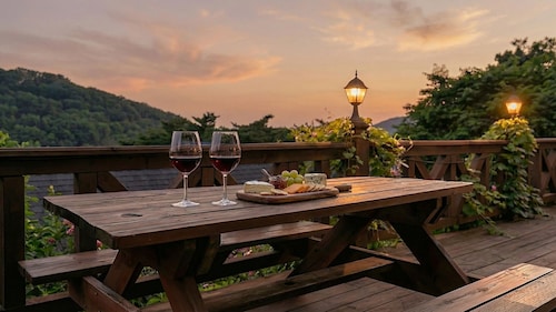 Seokmodo Supsokbadapunggyeong Pension