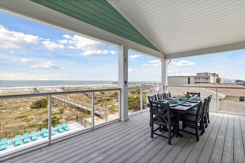 Ocean Lookout #3 | Heated Pool | Beachfront Deck | Stunning Ocean Views