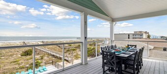 Ocean Lookout #3 | Heated Pool | Beachfront Deck | Stunning Ocean Views