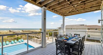 Ocean Lookout #2 | Heated Pool | Beachfront Deck | Stunning Ocean Views