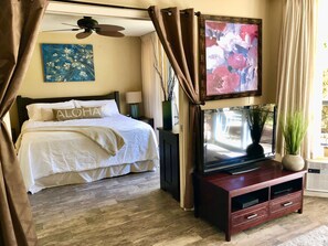 1 bedroom, in-room safe, iron/ironing board, free WiFi