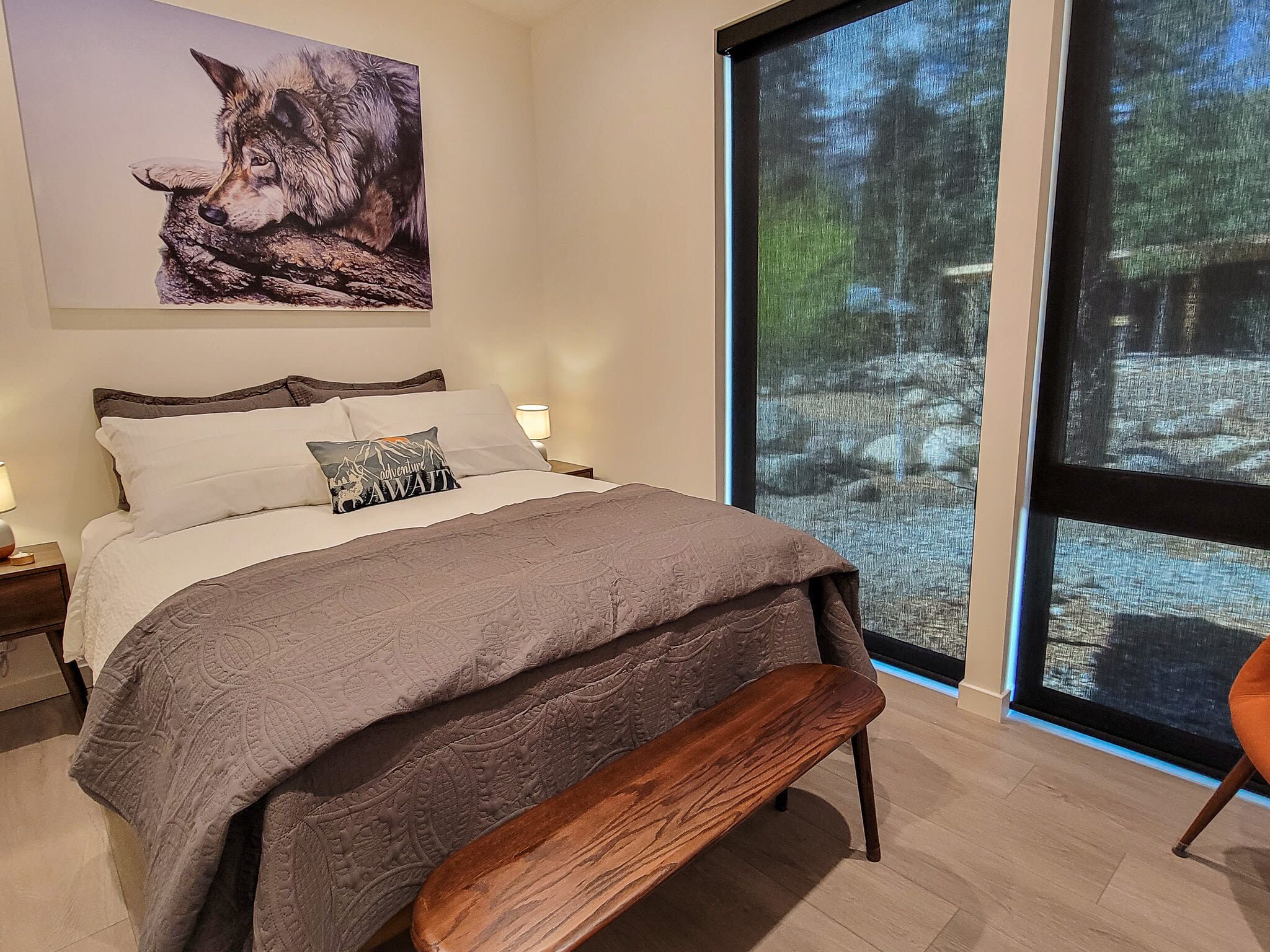 1 chambre, bureau, Wi-Fi, draps fournis