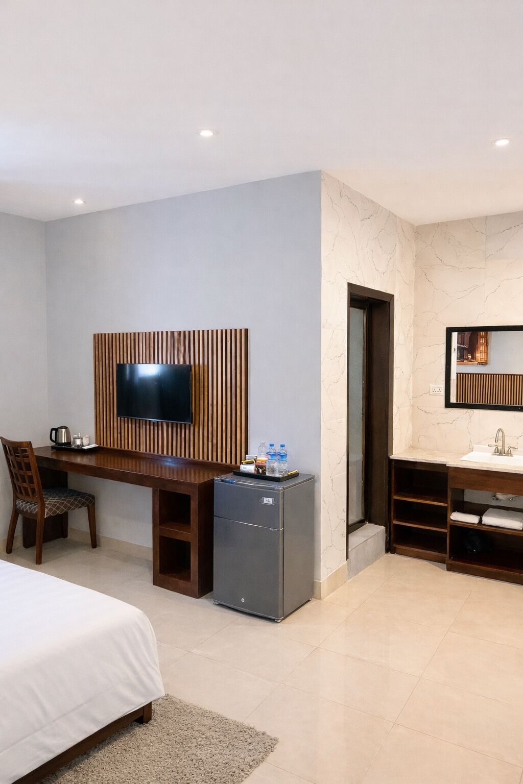 1 habitación, tabla de planchar con plancha, wifi gratis y ropa de cama 