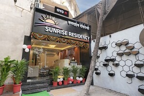 Façade de l’hébergement