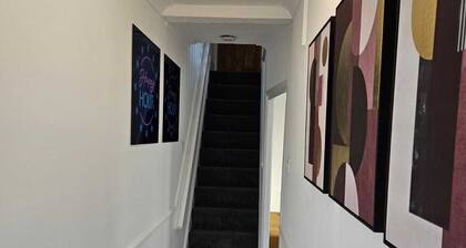 Beautiful furnished 3 bedroom house plus a TV room in the basement