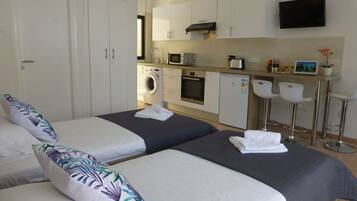 Soundproofing, iron/ironing board, free WiFi, bed sheets