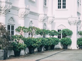 Framhlið gististaðar