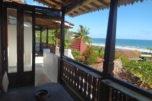 Deluxe Double Room, Beach View | Terrace/patio