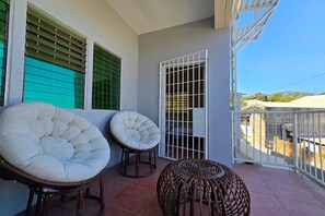 Balcony view - Surfers Point Deck An'nex (San Juan)