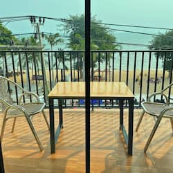Deluxe Room, Balcony, Sea View | Terrace/patio