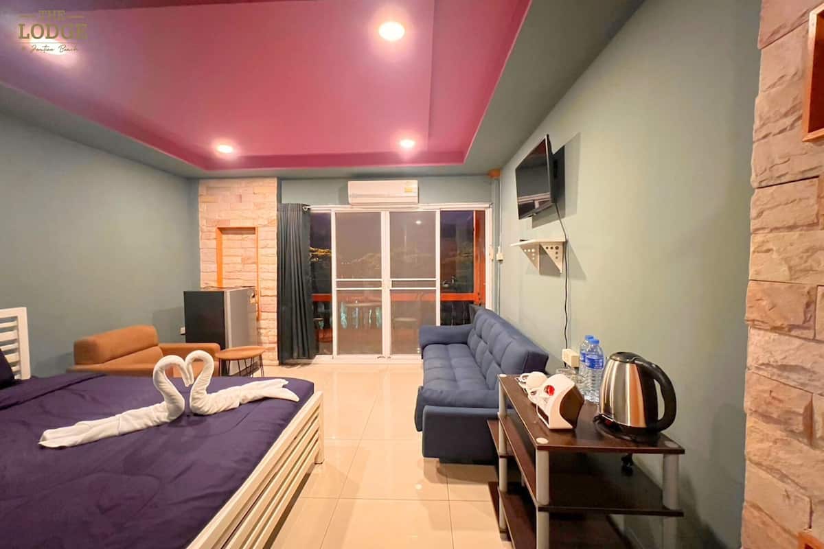 Chambre Deluxe, balcon, vue mer