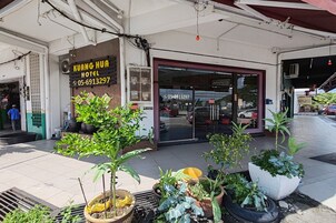 Fachada de la propiedad