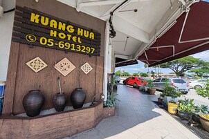 Fachada de la propiedad