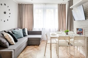Apartment, 2 Bedrooms, Balcony | Living room - Charming Apartment for 6 by Renters (Kraków)