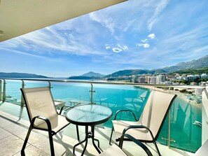 View from property - Ponta Nova One bedroom - Sea view (Becici)
