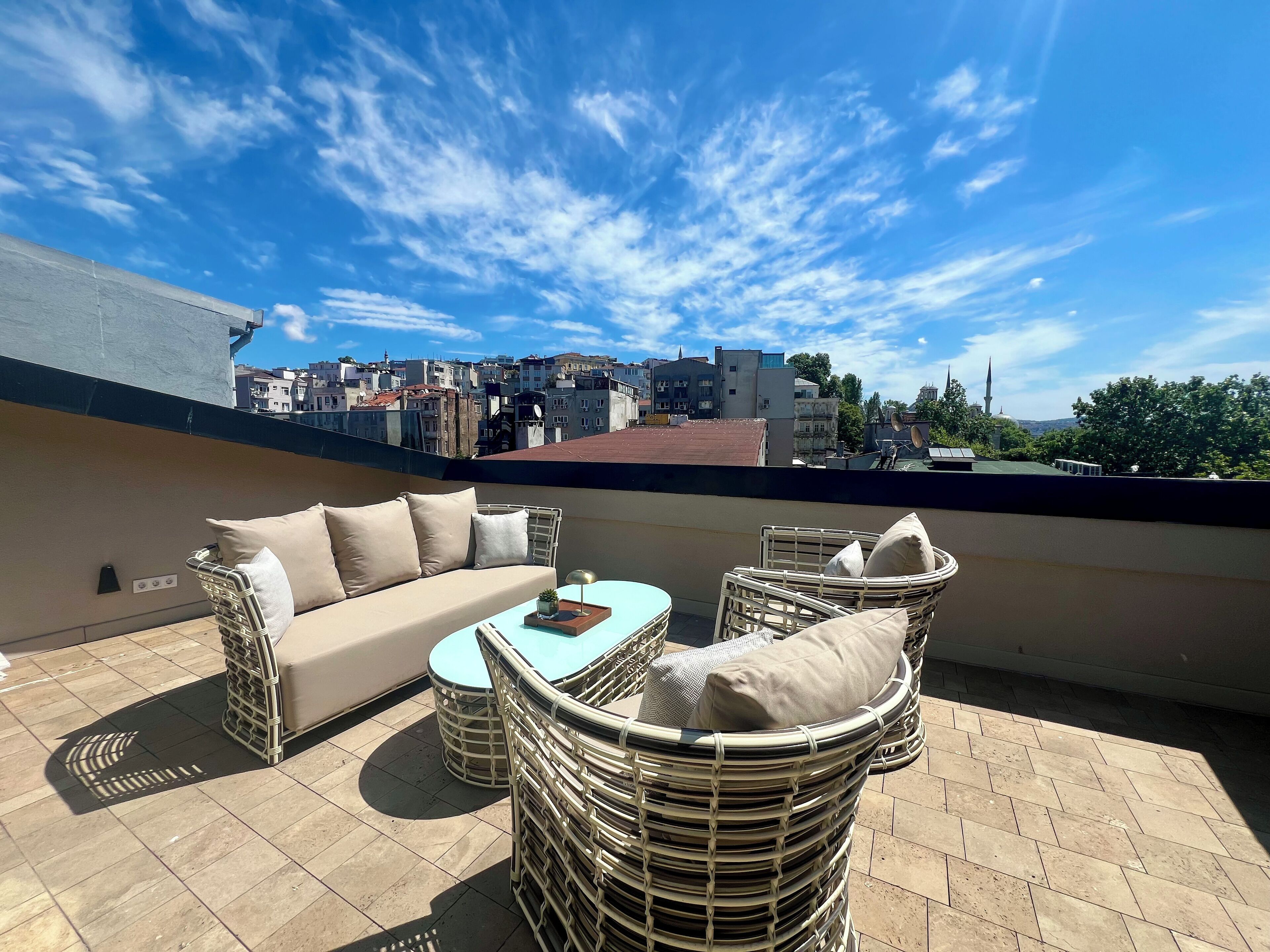 Suite Deluxe, terrasse, vue ville | Terrasse/Patio