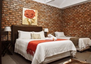 Comfort chalet | Lakens van Egyptisch katoen, luxe beddengoed, pillowtop-bedden