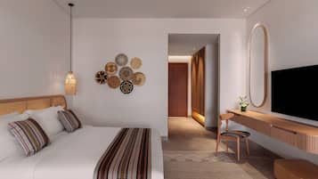 Minibar, coffres-forts dans les chambres, rideaux occultants