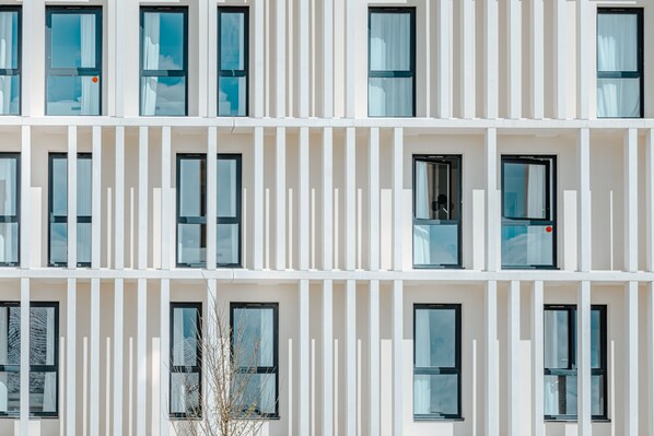 Façade de l’hébergement