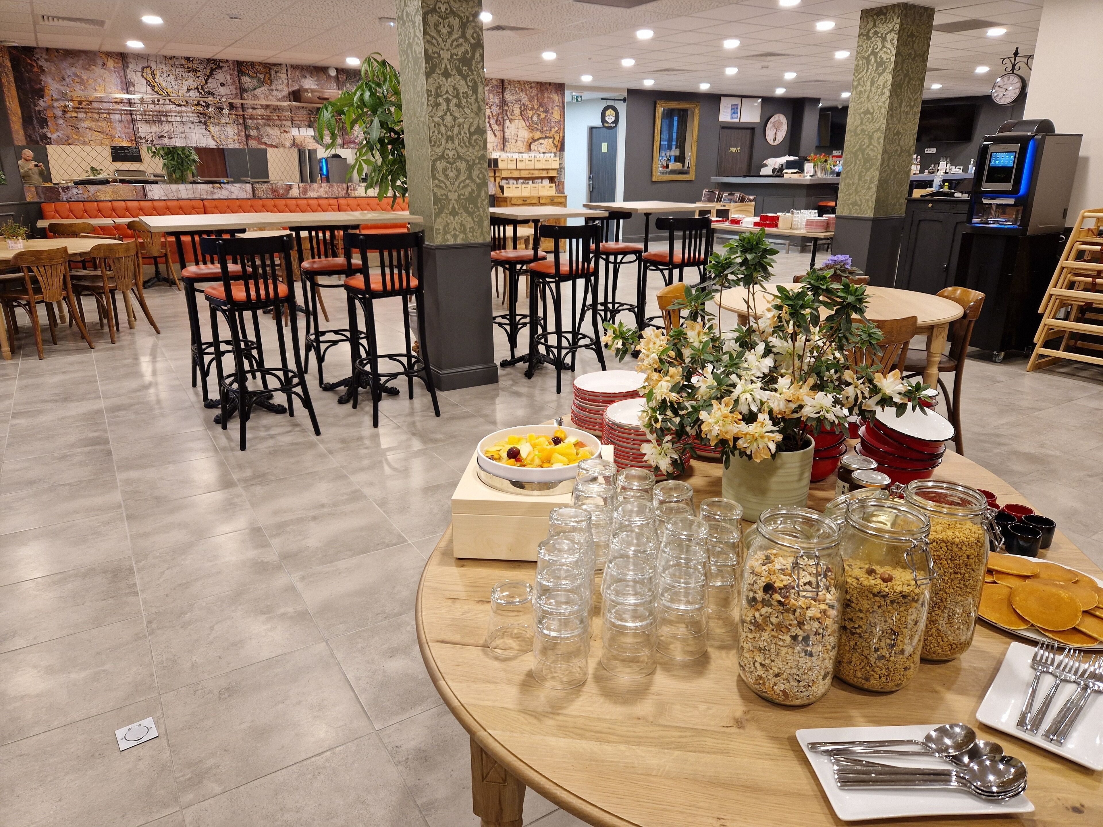 Petit déjeuner buffet compris tous les jours