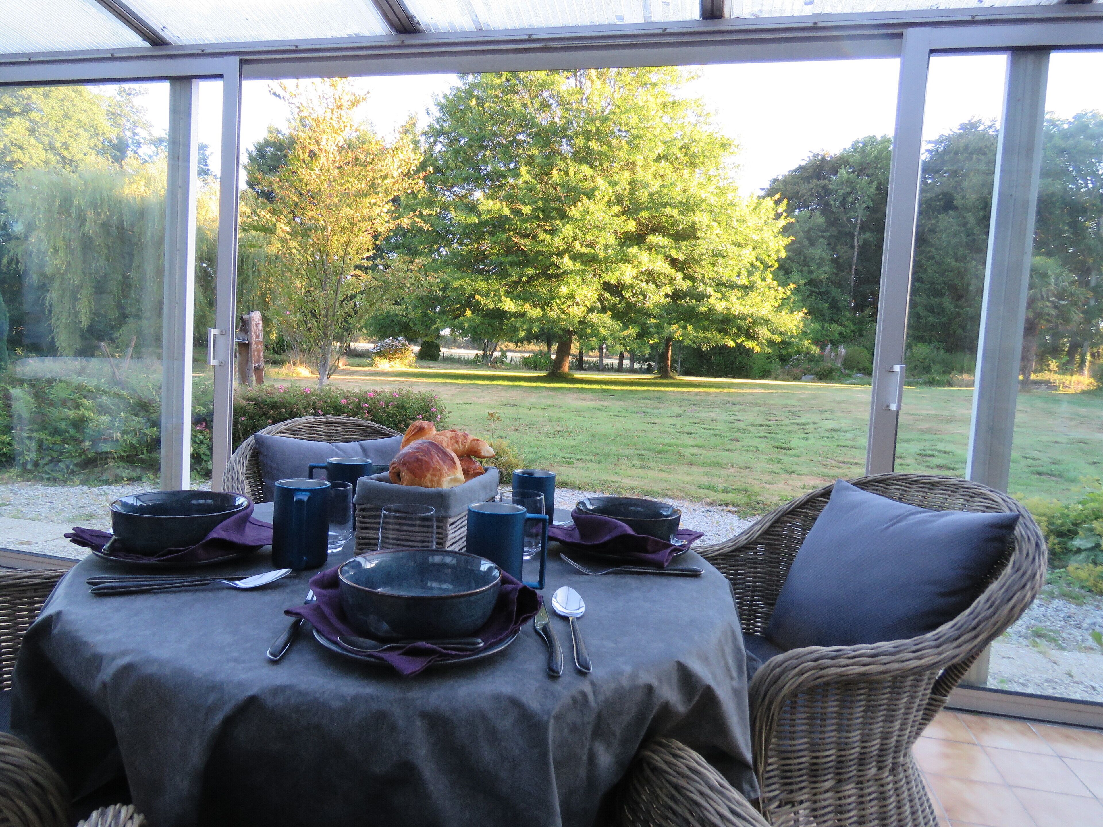 Petit déjeuner continental compris tous les jours