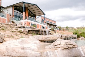 Façade de l’hébergement