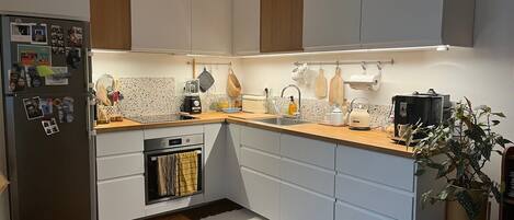 Oven, stovetop, dishwasher