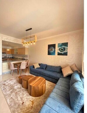 Living area - Océan Vue 2 (Tanger)