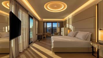 Panoramic Suite, Sea View | 1 bedroom, premium bedding, down comforters, pillowtop beds