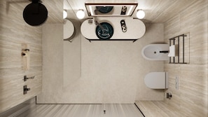 Junior Suite, Partial Sea View | Bathroom