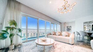 Living area - KOHH - 3BR in DAMAC Heights (Dubai)