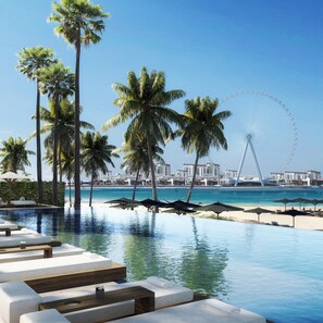 Apartment | 3 bedrooms - Coastal JBR Apt w Sweeping Sea Bluewaters Views (Dubai)