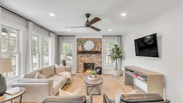 Televisie en een kantoor