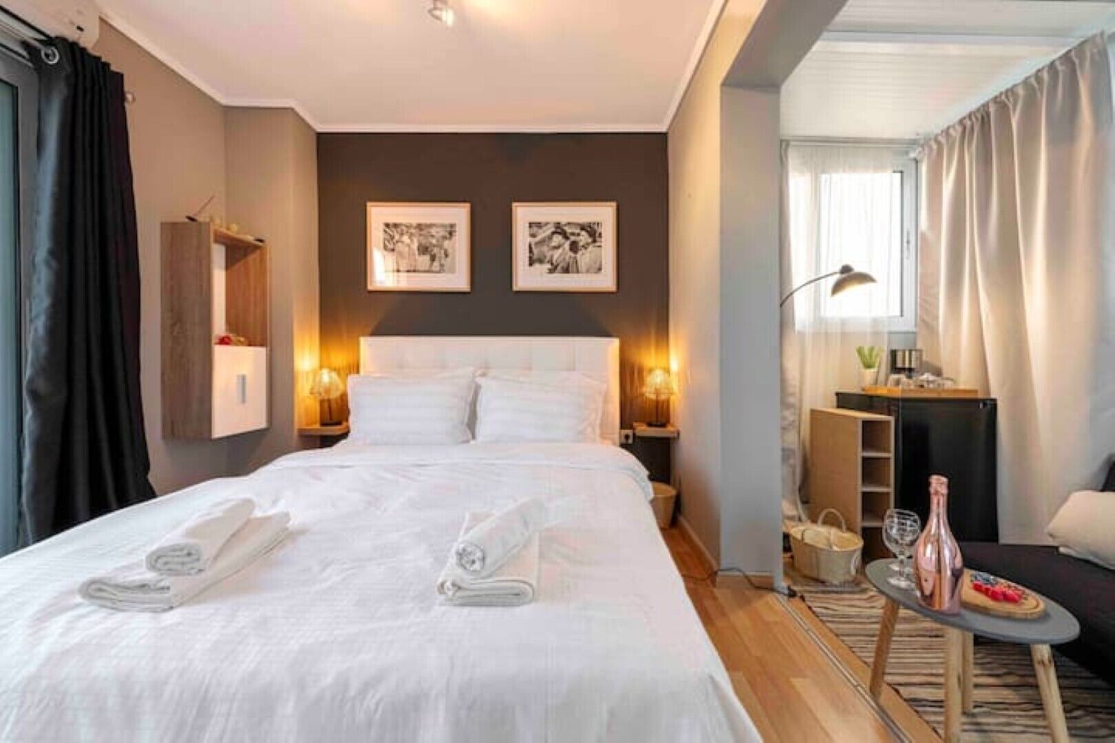 1 bedroom, in-room safe, iron/ironing board, bed sheets