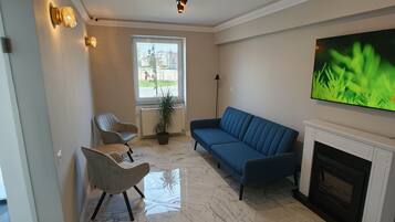 Coin salon dans le hall