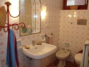 Douche, sèche-cheveux, bidet