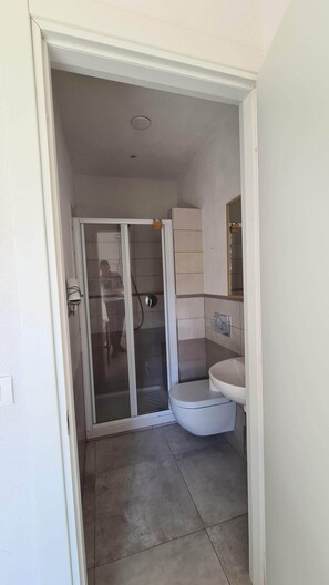 Regadera, secadora de cabello, bidet 
